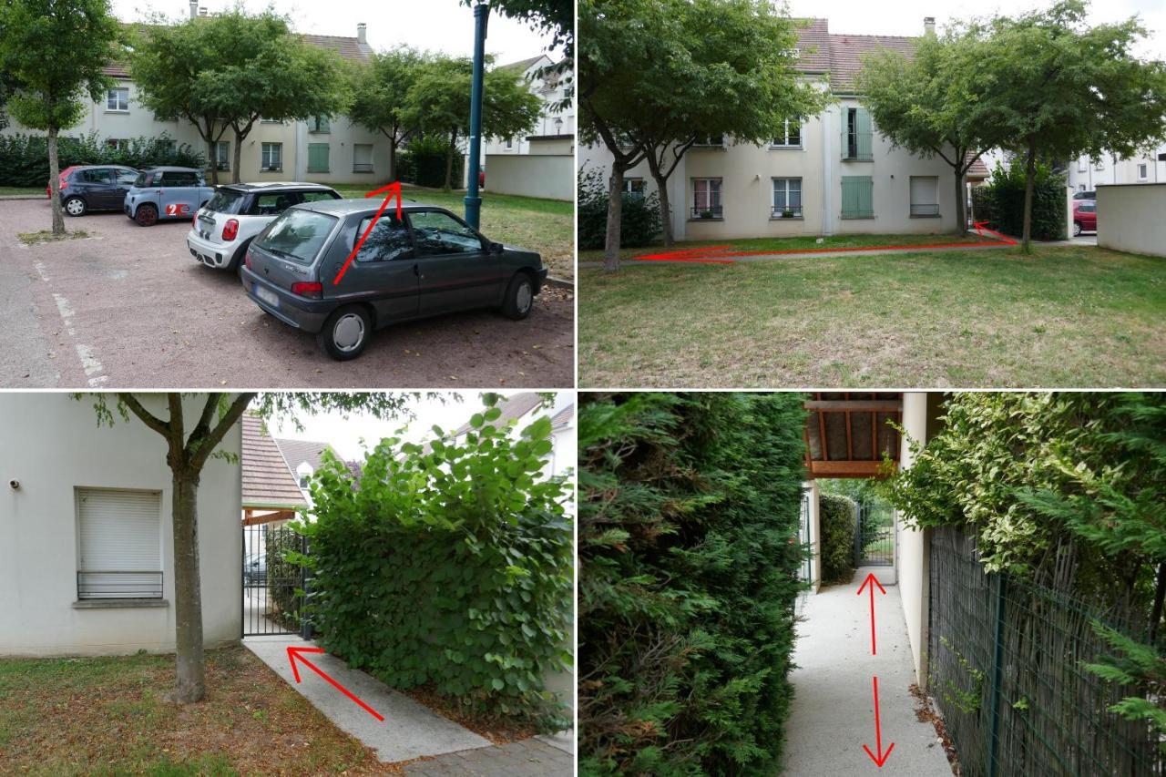 LES VILLAS PARADIS - Serris, proche Paris&Disneyland Exterior foto